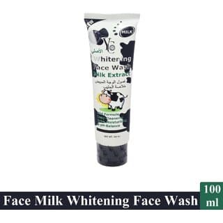 YC Whitening Milk Face Wash - Pack Of 1 (100ml) - Skin Care - Face Cleansers | Buy online on ZillyBuy