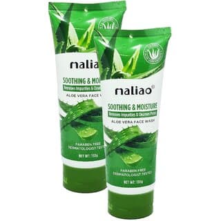 Maliao Aloe Vera Deep Clean Face Wash - Pack Of 2 (130g) - Skin Care - Face Cleansers | Buy online on ZillyBuy