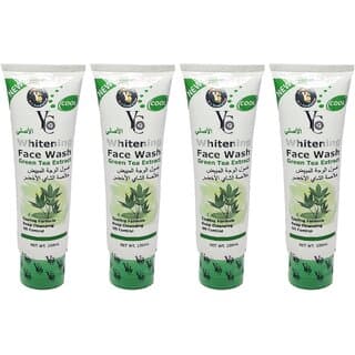 YC Whitening Green Tea Extract Face Wash - 100ml (Pack Of 4) - Skin Care - Face Cleansers | Buy online on ZillyBuy