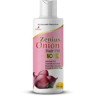 Zenius Onion Hair Oil for Hair Fall Control - Hair Oils, Care, and Styling | Buy online on ZillyBuy