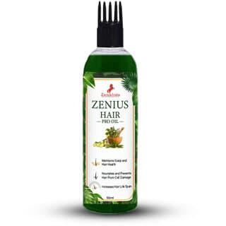 Zenius Hair Pro Oil for Hair Growth  Control Hair Fall - Hair Oils, Care, and Styling | Buy online on ZillyBuy