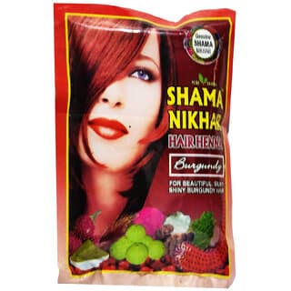 Shama Nikhar Henna Burgundy Colour Hair - 50gm - Hair Oils, Care, and Styling | Buy online on ZillyBuy