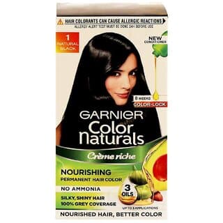 Garnier Color Naturals Cream Natural Black 1 Hair Color - 35ml+30g - Hair Oils, Care, and Styling | Buy online on ZillyBuy