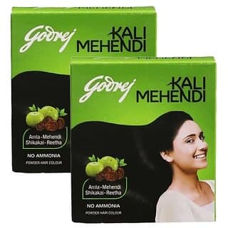 Godrej Mehendi Hair Colour - Pack Of 2 (24g) - Hair Oils, Care, and Styling | Buy online on ZillyBuy