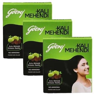 Godrej Mehendi Hair Colour - Pack Of 3 (24g) - Hair Oils, Care, and Styling | Buy online on ZillyBuy