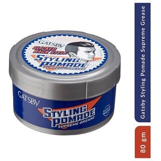 GATSBY Supreme Grease Styling Wax (80g) - Hair Oils, Care, and Styling | Buy online on ZillyBuy
