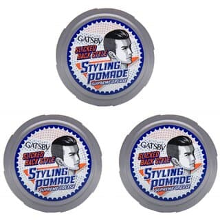 GATSBY Supreme Grease Styling Wax - Pack Of 3 (80g) - Hair Oils, Care, and Styling | Buy online on ZillyBuy