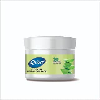 Quest Aloe  Vera Herbal Face Pack(pack of 2)60GM - Skin Care - Face Cleansers | Buy online on ZillyBuy