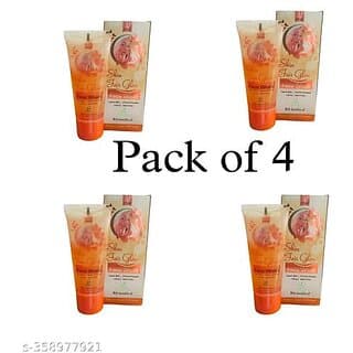 Skin Fair Glow Face Wash Papaya,Orange flavour (Pack Of 4) - Skin Care - Face Cleansers | Buy online on ZillyBuy