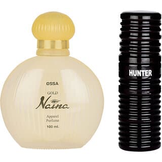 Ossa Gold Naina EDP Unisex Perfume 100ml And Hunter EDP Perfume For Men 30ml Long Lasting Fragrance (Pack of 2) - Fragrance | Buy online on ZillyBuy