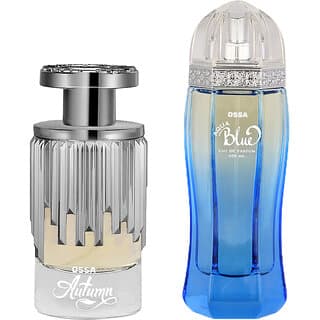 Ossa Autumn EDP 100ml Unisex Perfume And Aqua Blue EDP 100ml Perfume For Men Long Lasting Fragrance (Pack of 2) - Fragrance | Buy online on ZillyBuy