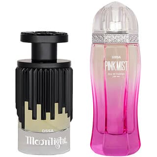 Ossa Moonlight EDP 100ml Unisex Perfume And Pink Mist EDP 100ml Perfume For Women Long Lasting Fragrance (Pack of 2) - Fragrance | Buy online on ZillyBuy