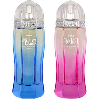 Ossa Aqua Blue EDP For Men And Pink Mist EDP For Women 100ml Perfume Long Lasting Fragrance (Pack of 2) - Fragrance | Buy online on ZillyBuy