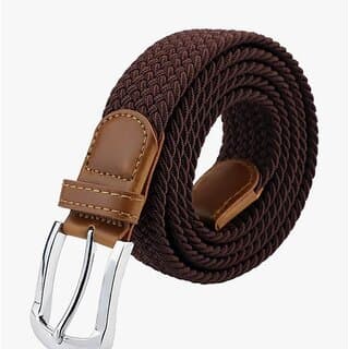 Women Brown Genuine  braided Belt  Woman Genuine braided Belt,for jeans, pants  trousers (rendom color send) - Uncategorized | Buy online on ZillyBuy