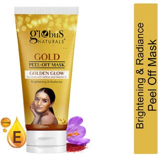 Globus Naturals Gold Peel Off Mask 100 ml - Skin Care - Face Cleansers | Buy online on ZillyBuy