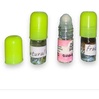 Zehra calligraphy bela attar Jasmeen attar gulab attar oud attar pack of 3 atttar men unisex perfume - Fragrance | Buy online on ZillyBuy