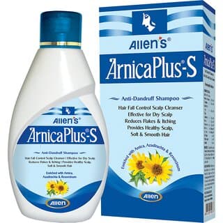 (Pack of 3) ArnicaPlus S - Anti Dandruff Shampoo 100 ml - Shampoos and Conditioners | Buy online on ZillyBuy
