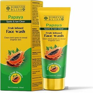 Indo Himaliyans Papaya Spots and Tan Clear Fruit Infused face wash Pack of 1 Women All Skin Types Face Wash 60 ml - Skin Care - Face Cleansers | Buy online on ZillyBuy