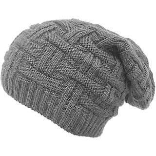 Fashlook Woolen Grey Casual Winter Cap - Uncategorized | Buy online on ZillyBuy