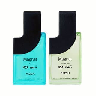 Ossa Magnet Aqua  Fresh Unisex Eau De Parfum Combo Pack  Long Lasting Fragrance Perfume for Men  Women (Pack of 2) - Fragrance | Buy online on ZillyBuy