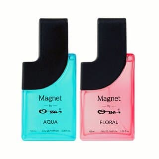 Ossa Magnet Aqua  Floral Unisex Eau De Parfum Combo Pack Long Lasting Fragrance Perfume for Men  Women (Pack of 2) - Fragrance | Buy online on ZillyBuy
