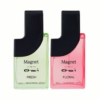 Ossa Magnet Fresh  Floral Unisex Eau De Parfum Combo Long Lasting Fragrance Perfume for Men  Women (Pack of 2) - Fragrance | Buy online on ZillyBuy