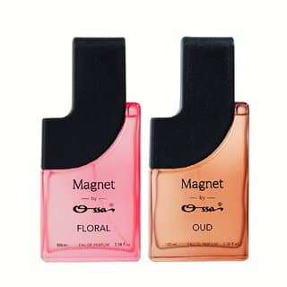 Ossa Magnet Floral And Oud Unisex Eau De Parfum Combo Long Lasting Fragrance Perfume for Men  Women (Pack of 2) - Fragrance | Buy online on ZillyBuy