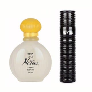 Ossa Hunter EDP 100ml And Gold Naina EDP 30ml Long Lasting Perfume Combo For Men And Women (Pack of 2) - Fragrance | Buy online on ZillyBuy