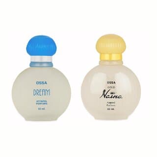 Ossa Gold Naina EDP 60ml And Dream Collection EDP 60ml Long Lasting Perfume Combo For Men And Women (Pack of 2) - Fragrance | Buy online on ZillyBuy