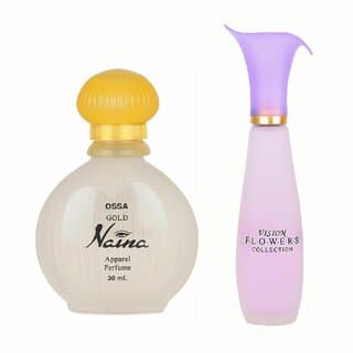 Ossa Gold Naina EDP 30ml And Vision Flower EDP 35ml Long Lasting Fragrance Perfume Combo For Men  Women (Pack of 2) - Fragrance | Buy online on ZillyBuy