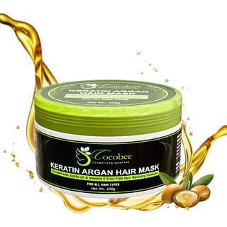 COCOBEE Keratin Argan Hair Mask Pack of 1  Nourishing  Repairing Treatment for Smooth, Shiny Hair - Hair Oils, Care, and Styling | Buy online on ZillyBuy