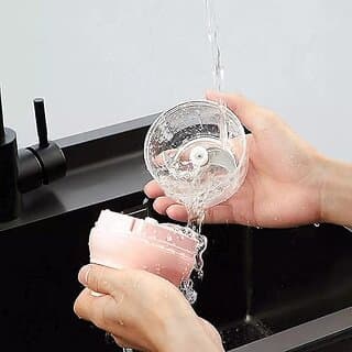Mini Portable Electric Chopper is a USB-rechargeable - Pink - image 4