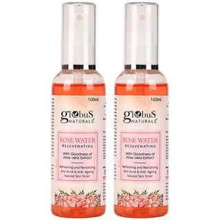 Globus Naturals Rose Toner 100 ml Set of 2 - Skin Care - Face Cleansers | Buy online on ZillyBuy