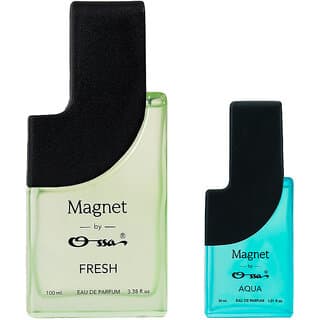 Ossa Magnet Fresh 100ml And Aqua 30ml Unisex EDP Long Lasting Perfume Combo For Men And Women (Pack Of 2) - Fragrance | Buy online on ZillyBuy