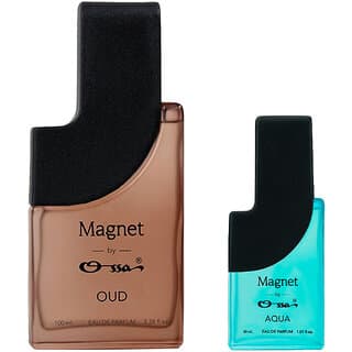 Ossa Magnet Oud 100ml And Aqua 30ml Unisex EDP Long Lasting Perfume Combo For Men And Women (Pack Of 2) - Fragrance | Buy online on ZillyBuy