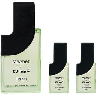 Ossa Magnet Fresh 100ml, 15ml, 15ml Unisex Eau De Parfum Long Lasting Perfume Combo for Men And Women (Pack Of 3) - Fragrance | Buy online on ZillyBuy