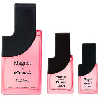 Ossa Magnet Floral Unisex Eau De Parfum 100ml, 30ml, 15ml Long Lasting Perfume Combo for Men And Women (Pack Of 3) - Fragrance | Buy online on ZillyBuy