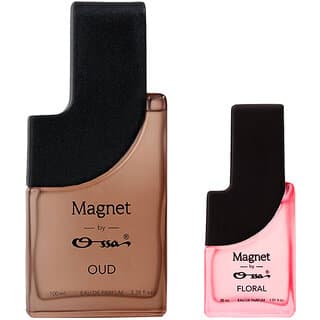 Ossa Magnet Oud 100ml, Magnet Floral 30ml Unisex Eau De Parfum Long Lasting Perfume Combo for Men And Women (Pack Of 2) - Fragrance | Buy online on ZillyBuy