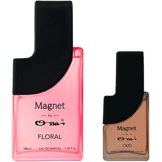 Ossa Magnet Floral 100ml, Oud 30ml Unisex Eau De Parfum Long Lasting Perfume Combo for Men And Women (Pack Of 2) - Fragrance | Buy online on ZillyBuy