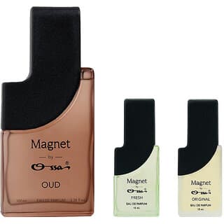 Ossa Magnet Oud 100ml, Fresh 15ml, Original 15ml Eau De Parfum Long Lasting Perfume Combo for Men And Women (Pack Of 3) - Fragrance | Buy online on ZillyBuy