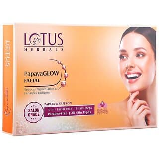 Lotus Herbals PAPAYAGLOW FACIAL KIT (4IN1 KIT) - Skin Care - Face Cleansers | Buy online on ZillyBuy