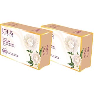 Lotus Herbals Radiant Partyglow White Peony  Argan Oil Detanning Facial Kit  Paraben Free  57G ( Pack Of 2 ) - Skin Care - Face Cleansers | Buy online on ZillyBuy