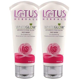 Lotus Herbals Pink Glow Pure Glow Facewash 50Gm ( Pack Of 2 ) - Skin Care - Face Cleansers | Buy online on ZillyBuy