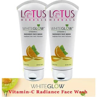 Lotus Herbals Whiteglow Vitamin-C Radiance Face Wash 50G ( Pack Of 2 ) - Skin Care - Face Cleansers | Buy online on ZillyBuy