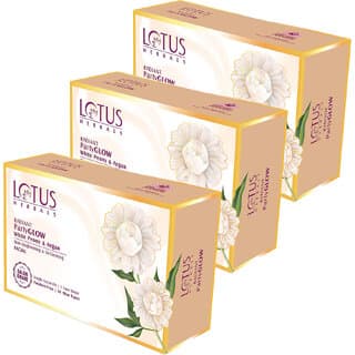 Lotus Herbals Radiant Partyglow White Peony  Argan Oil Detanning Facial Kit  Paraben Free  57G  (Pack Of 3) - Skin Care - Face Cleansers | Buy online on ZillyBuy