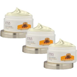 Lotus Herbals Radiance Boost Ubtan Face Mask  Turmeric Sandalwood And Rose Water  100Gm  (Pack Of 3) - Skin Care - Face Cleansers | Buy online on ZillyBuy