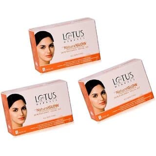 Lotus Herbals Natural Glow Skin Radiance Single Facial Kit  Deep Pore Cleansing   50G ( Pack Of 3) - Skin Care - Face Cleansers | Buy online on ZillyBuy