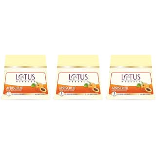 Lotus Herbals Apriscrub  Fresh Apricot Scrub  270G   (Pack Of 3) - Skin Care - Face Cleansers | Buy online on ZillyBuy