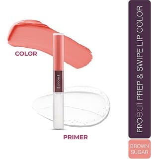 Lotus Make-Up Proedit Prep And Swipe Lip Color With Primer|Smudgeproof|Pl03- Brown Sugar (Brown Sugar, 6 G) - Makeup - Lips | Buy online on ZillyBuy