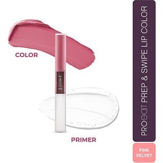 Lotus Make-Up Proedit Prep And Swipe Lip Color With Primer|Smudgeproof|Pl08- Pink Velvet (Pink Velvet, 6 G) - Makeup - Lips | Buy online on ZillyBuy